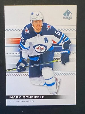 Mark Scheifele 2019-20 Upper Deck SP Authentic #66 Winnipeg Jets - Image 1 of 2