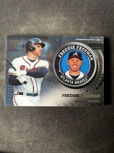 Freddie Freeman Topps 2020 Commemorative Coin /199 Relic Braves Raw - Picture 1 of 2