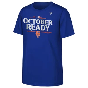 New York Mets MLB Fanatics 2024 MLB Postseason Locker Room T-Shirt Men's XL - Picture 1 of 14