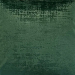 Plain Green Trend Italian Velvet Marble Bottle Juniper Colour Fabric - Picture 1 of 1
