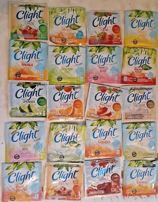 50 x Clight No Sugar Needed 制作 1 升混合饮料 7 克来自墨西哥 — 第 1/4 张图片