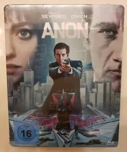 *READ* Anon STEELBOOK (Blu-ray Disc, Germany) Region B LOCKED  - Picture 1 of 11