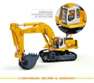 1:87 Excavator Crawler Construction Equipment Alloy Metal Diecast Model Truck  - Image 1 of 4