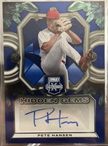 2023 Panini Elite Extra Pete Hansen Gemas Ocultas Auto Cardinals #26 - Imagen 1 de 1
