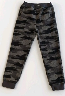 Appaman Talla 14 Polar Camuflaje Gris Negro Acogedor Invierno Pantalones Sudadera Boutique... Foto 1 de 4