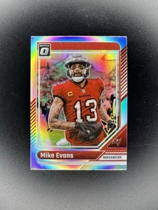 2024 Donruss Optic Mike Evans Holo #186 Buccaneers - Picture 1 of 2