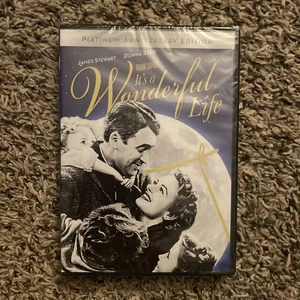 It's A Wonderful Life (2-disc DVD) Colorized And Black & White. James Stewart - Picture 1 of 3