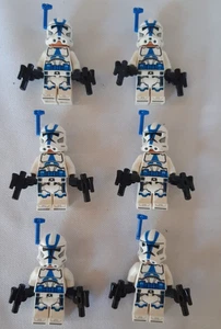 1x LEGO Star Wars Clone Trooper Officer 501st Legion Phase 2 Minifigure sw1246 - Picture 1 of 4