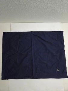 Lacoste Home Navy Solid Standard Kissenbezug Full/Queen 20" x 26" - Bild 1 von 2