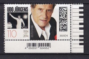 Allemagne Rfa Nouveautés Septembre 2025 à Motif Musique Jürgens Bord Anguleux Mi - Imagen 1 de 1