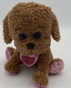 2015 Cabbage Patch Kids Adoptimal Brown And Pink Heart Shaped Locket Barks Pants - Picture 1 of 6