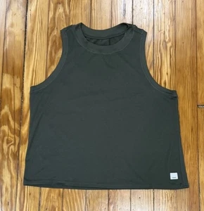 Vuori Women's Energy Top Green Size Small Tank Athleisure Performance Cropped - Picture 1 of 3