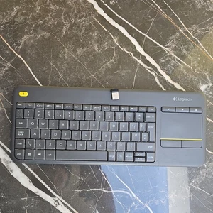 Logitech K400 Plus 920-007143 Wireless Keyboard - Black - Afbeelding 1 van 3