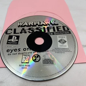 Warhawk for Playstation 1 (PS1) Disc Only - Tested - Guaranteed - Picture 1 of 3