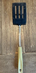Vtg Ecko Spatula Black Metal Nylon Cooking Utensil Made In USA Green  - Picture 1 of 4