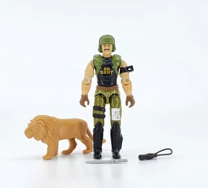 FIGURA GI JOE COMANDOS EM ACAO FORCA FERA LEONTOR 100% COMPLETA BRASIL ESTRELA - Imagen 1 de 17