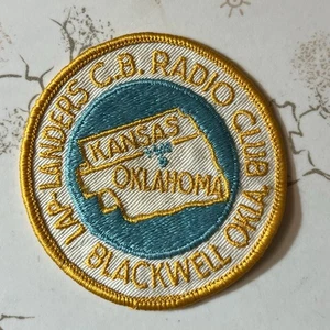 Lap-Landers C.B. Radio Club Patch - Vintage - 3 x 3 - Blackwell Oklahoma - Bild 1 von 2