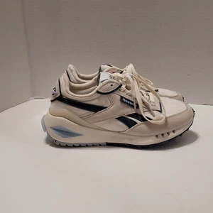 Zapatillas deportivas Reebok Forte Racer para mujer blancas blancas azules con cordones talla 7,5 - Imagen 1 de 14