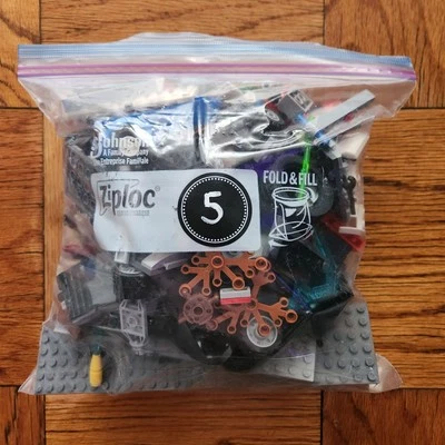 Bulk Lego Bricks Lot Mixed 2 lbs. 2 oz. Genuine Lego Bricks Pieces Lego Parts #5 - Image 1 of 4