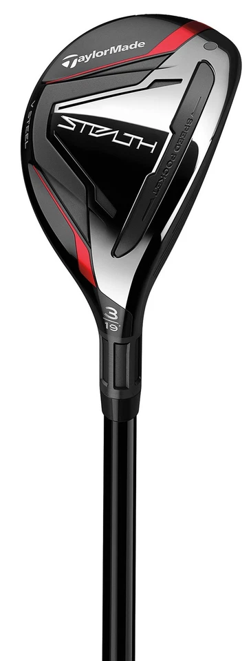 Left Hand TaylorMade STEALTH Rescue 22* 4H Hybrid Reg Ventus Red 6 Value - Image 1 of 4
