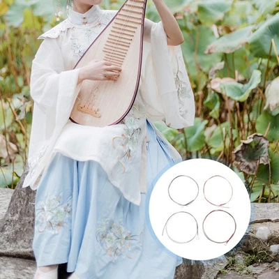 4 Pcs Pipa Strings Stringed Musical Instruments Mandolin Replacement - Image 1 of 4