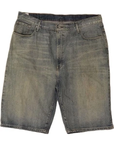 Levi's Herren 569 Jeansshorts W42 2XL blau Baumwolle AU02 - Bild 1 von 4