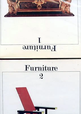 Muebles antiguos - Tipos fabricantes de períodos / Juego de libros de 2 volúmenes Foto 1 de 3