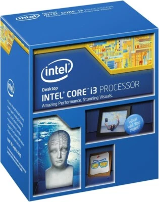 INTEL CORE i3-4150 CPU 2-Core 4-Thread 3.5GHz 54W Socket 1150 - Image 1 of 2