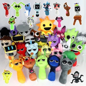 20/25cm Sprunki Plush Toy Doll Simon Oren Wenda Sprunki Stuffed Doll Kids Gifts - Picture 1 of 69