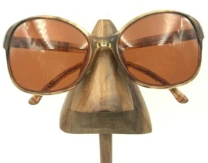 Vintage Royal Collection II Art Craft Brown Butterfly Sunglasses FRAMES ONLY - Picture 1 of 11