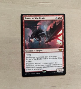 MTG Terror of the Peaks [NON-FOIL] - [NM] Outlaws of Thunder Junction Mythic - Bild 1 von 1