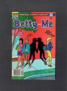 Betty and Me #139 Archie Series 1984 VF Archie & Betty's Shadows Kissing on Sly - Picture 1 of 2