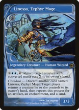 Linessa, Zephyr Mage Future Sight PLD Blue Rare MAGIC GATHERING CARD ABUGames