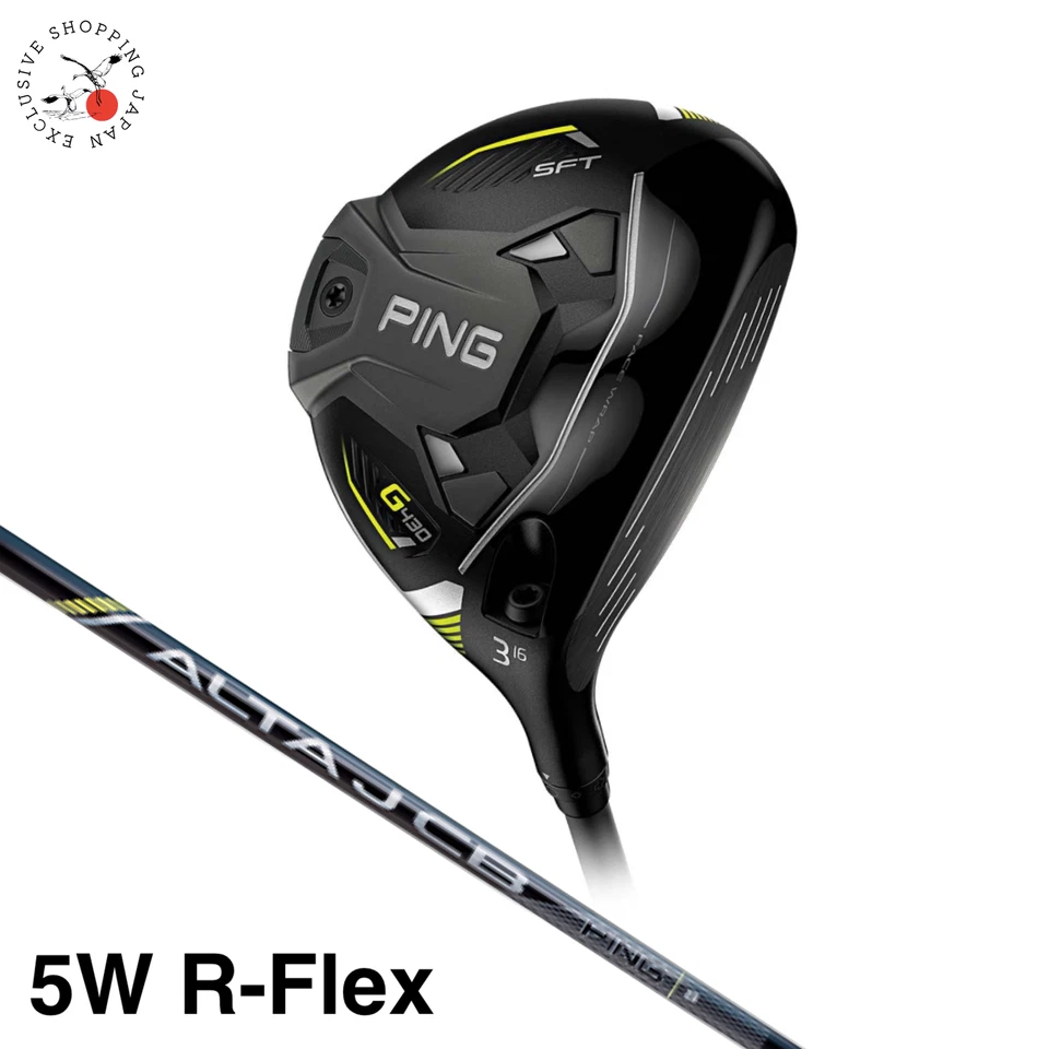 Ping Golf Club G430 SFT Fairway Wood 5W ALTA J CB Black Graphite Shaft R-Flex - Image 1 of 4