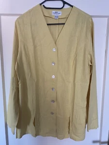 Best Connections Seiden-Bluse Gr. 40 Gelb Neu - Bild 1 von 4