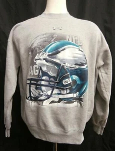 Philadelphia Eagles NFL tag sweatshirt gray size Large - Picture 1 of 3