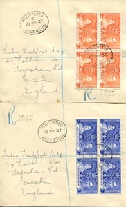 CUBIERTAS ASCENSIÓN 1937-59 KGVI/QEII (13) - Imagen 1 de 8