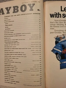 1972 Playboy Magazines by Month - Barbi Benton - Barbara Carrera - Liv Lindeland - Picture 1 of 14