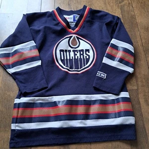 Edmonton Oilers CCM Jersey Youth S NHL 4-7 child unisex boy girl hockey - Bild 1 von 7