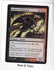 Magic MTG Release Premium: Avatar of Discord
