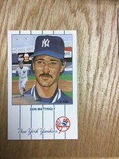 Series 1 Don Mattingly New York Yankees Postcard #10