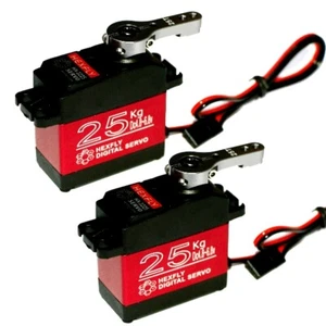 RER11857 Redcat Racing Hexfly Servo 25kg (Qty 2) Metal Gear Waterproof Servo - Picture 1 of 1