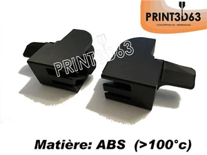 Support plage arrière (la paire) Peugeot 206 SW "REFABRICATION" made in 🇫🇷 - Foto 1 di 6