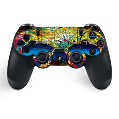 Envoltura de calcomanías Skins para controlador PS4 / PS4 Pro - calavera colorida 1 Foto 1 de 3