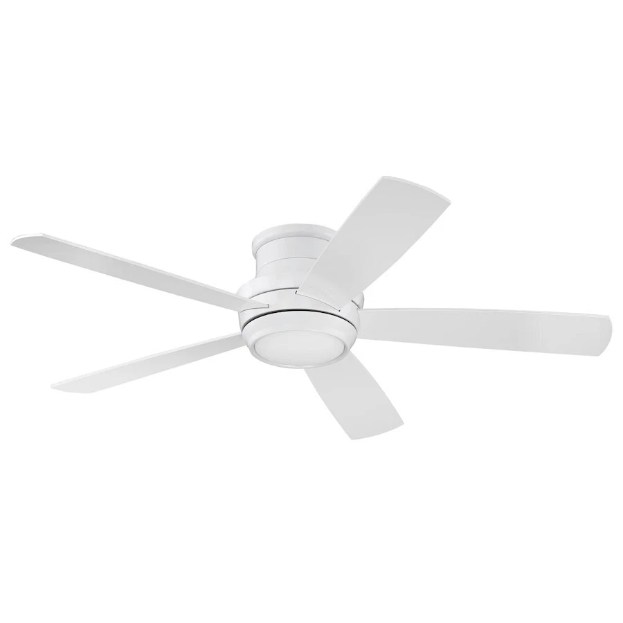 Craftmade Tempo Hugger 52" Ceiling Fan, White, White Blades, White - TMPH52W5 - Image 1 of 1