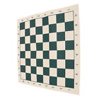 Portable Chessboard 34.5x34.5cm Soft PVC Standard Chess Pad Mat For
