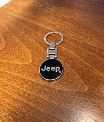 Llavero de metal doble cara emblema logotipo 3D Jeep Foto 1 de 3