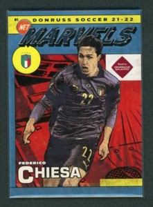 2021-22 FEDERICO CHIESA PANINI DONRUSS NET MARVELS