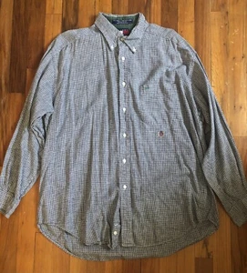 Vintage Brooklyn Tommy Hilfiger Hip-Hop Hemd Large - Bild 1 von 5