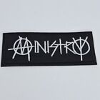 Ministry (band) Embroidered Patch Iron-On Sew-On US shipping 